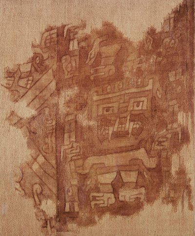Wool Fragment with God Figures, Nazca Culture by Nazca Culture